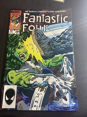 Buy Fantastic Four #284 - Invisible Girl Becomes Invisible Woman - 1985 - • 7.98£