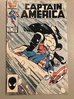 Buy Captain America Marvel 25th Anniversary Vol 1 No 322 October 1986 • 4.37£