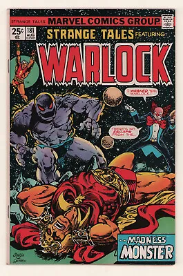 Buy Strange Tales #181, WARLOCK, 2nd APPEARANCE GAMORA Bronze Age Marvel 1975 FN/VF • 9.07£