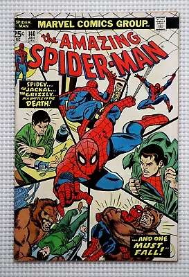 Buy 1975 Amazing Spider-Man 140 (1963 Series) Marvel Comics 1/75: Gil Kane 25¢ Cover • 27.74£