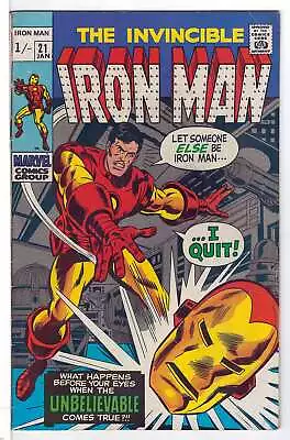 Buy Iron Man (Vol 1) #  21 (FN+) (Fne Plus+) Price VARIANT RS004 Marvel Comics ORIG • 32.24£