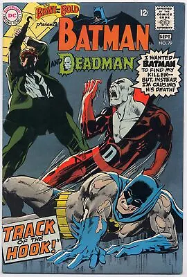 Buy Brave And The Bold 79  7.5 1968 Batman Deadman Neal Adams • 44.25£