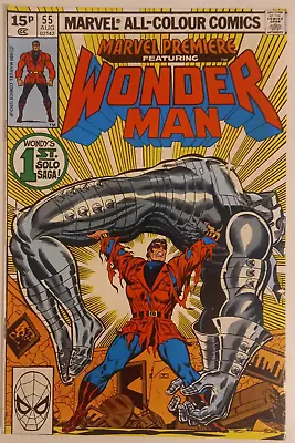 Buy Marvel All-Colour Comics - Marvel Premiere Featuring Wonder Man - #55 - 1980 • 6.99£
