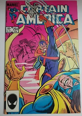 Buy Captain America #294 (Marvel Comics, 1984) Nomad, Slayer, 1st Sisters Of Sin • 2.36£