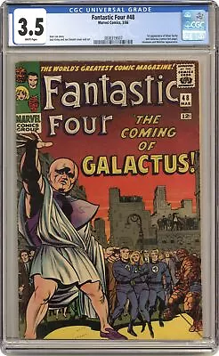 Buy Fantastic Four #48 CGC 3.5 1966 3838319007 1st App. Galactus, Silver Surfer • 1,430.24£