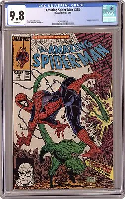 Buy Amazing Spider-Man #318 CGC 9.8 1989 4044644001 • 173.47£