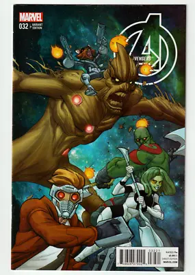 Buy AVENGERS # 32 Marvel Comic (Sept 2014) VFN/NM Guardians Of The Galaxy VARIANT • 3.95£