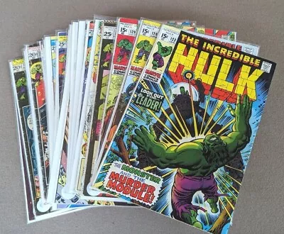 Buy INCREDIBLE HULK #123-200 1st Series (1969-1976) Bronze Age - Pick Your Comic • 8.03£