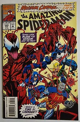 Buy Marvel Comics The Amazing Spider-Man Volume 1 Book #380 1993 • 1.57£