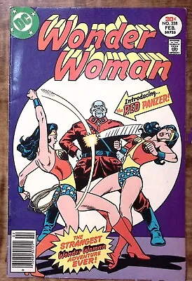 Buy Wonder Woman 1977 Feb #228 Dc Comics The Red Panzer! Excellent Condition  Z2847 • 9.89£