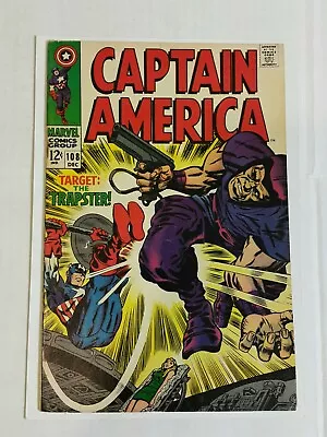Buy Captain America 108, (Marvel, Dec 1968), FN+, (6.5), 1st Print, Trapster, Silver • 28.91£