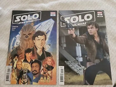 Buy Solo A Star Wars Story #1 A And 1:10 Cover - Movie Photo Variant - 1st Qi'Ra App • 67.20£