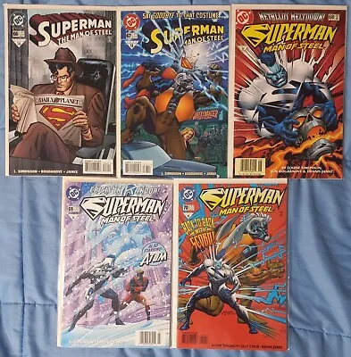 Buy Superman The Man Of Steel (1991) #66,67,68,69,70 NM • 8£