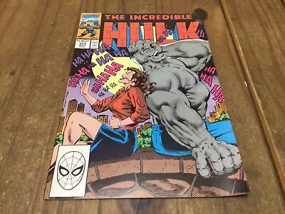Buy Vintage Marvel Comics The Incredible Hulk No.373 Sept 1990 • 4£