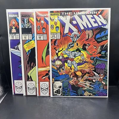 Buy Uncanny X-Men #238 240 242 & 242 - Marvel Modern Age Comic Book Lot(A44)(27) • 15.01£