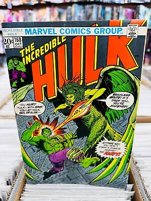 Buy Incredible Hulk #168 1st Appearance Harpy-Betty Ross • 56.25£