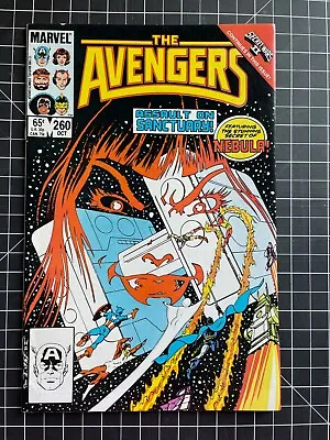 Buy Marvel Avengers #260 1st Nebula Cover John Byrne 1985 • 11.83£