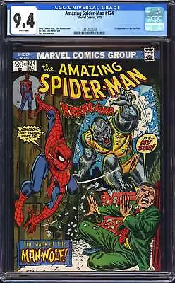 Buy Amazing Spider-Man 124 CGC 9.4 White Pages • 1,079.71£