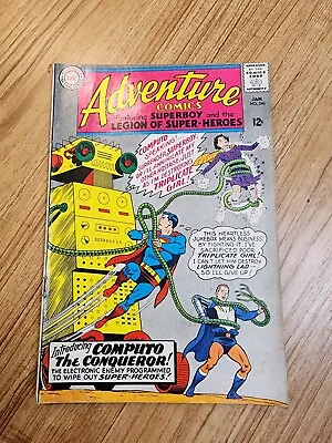 Buy Adventure Comics Comic Book 340 Silver Age 66 • 16.13£