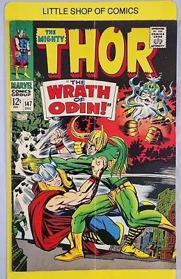 Buy Thor #147 1967 Marvel Comics Silver Age GDVG Origin Of Inhumans Continued • 15.98£