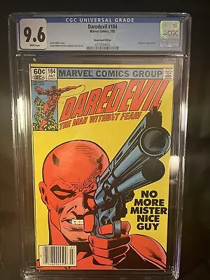 Buy Daredevil 184 Newwstand CGC 9.6 White Pages • 87.10£