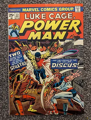 Buy Luke Cage Power Man 22. Marvel Comics 1974. 1st Discuss. Combined Postage • 2.49£