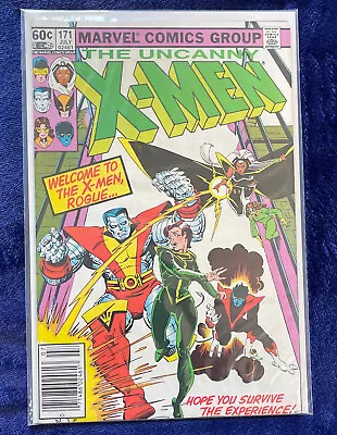 Buy Marvel Comics Uncanncy X-Men #171 Comic - July 1983 - Rogue Joins The X-Men NM • 21.10£