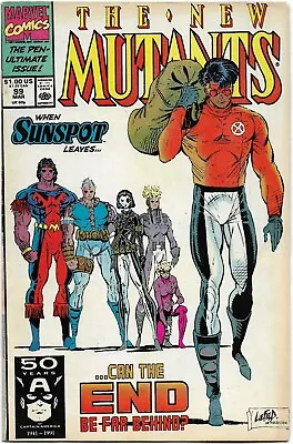 Buy Marvel Comics The New Mutants Volume 1 Number 99 - March 1991 • 10£