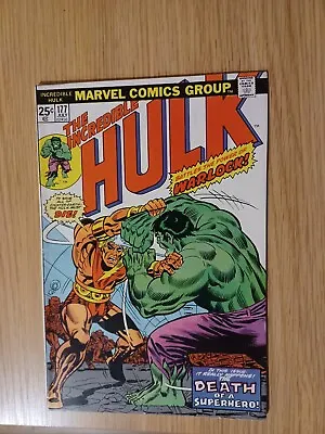 Buy Incredible Hulk 177 - 1974 - Death Of Adam Warlock  • 39.99£
