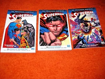 Buy Superman 1-17 Rebirth Multiplicity Super Son Vol 1 2 3 Volume Tpb Graphic Novel • 60£