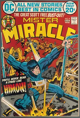 Buy Mister Miracle 9  Darkseid Appears!  Big Barda  Kirby 1972 VF+ DC Comic • 16.05£