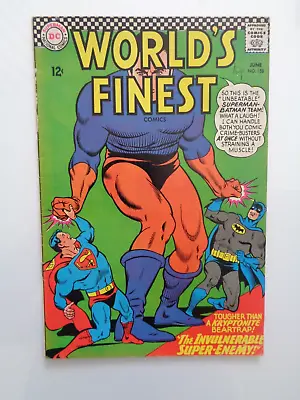 Buy Dc Comics. Worlds Finest  #158 June 1966  - Please Read Condition Description . • 17.50£