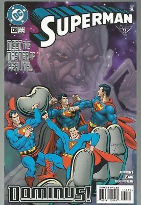 Buy Free P & P; Superman #138, September 1998:  Dominus .  • 4.99£