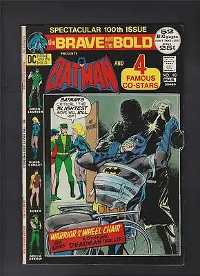 Buy Brave And Bold 100 VF- 7.5 52 Page Giant Batman Hi-Res Scans • 23.83£