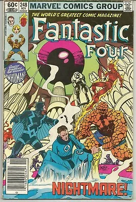 Buy Fantastic Four #248 : November 1982 : Marvel Comics.. • 7.95£