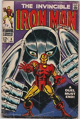 Buy Marvel Iron Man V1 #8 1968 Fine (6.0) • 70£