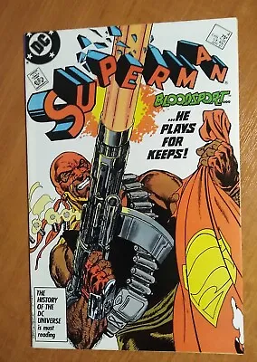 Buy Superman #4 - DC Comics 1st Print 1987 Series • 9.99£
