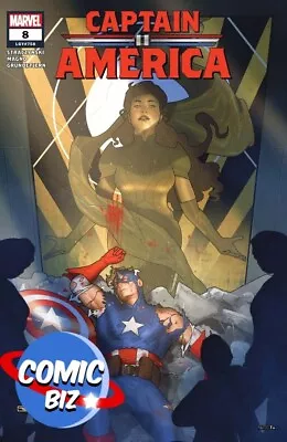 Buy Captain America #8  (2024) 1st Printing Main Cover Marvel Comics • 5.15£