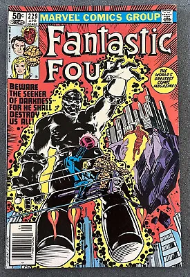 Buy Fantastic Four #229 April 1981 Marvel Comics Beware The Seeker Of Darkness VF • 4.01£