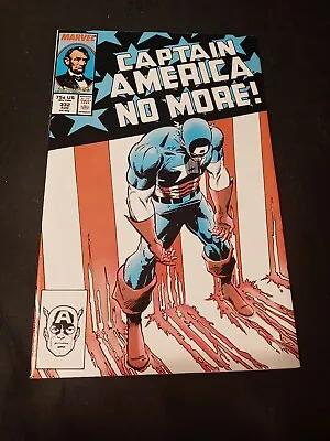 Buy Captain America # 332 Steve Rogers Resigns Beautiful Nm Copy • 15.98£