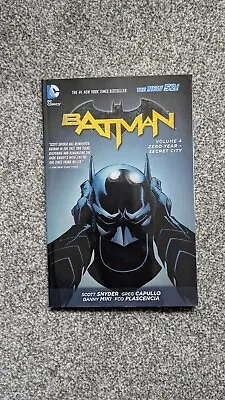 Buy Batman Vol 4 Zero Year - Secret City | New 52 | By Snyder & Capullo • 7£
