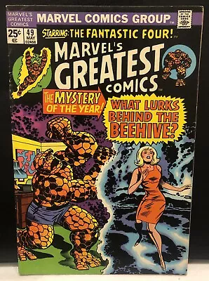 Buy Marvel's Greatest Comics #49 Comic , Marvel Comics Fantastic Four’ • 3.17£
