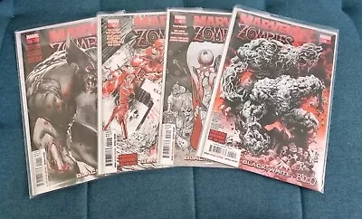 Buy MARVEL ZOMBIES - BLACK WHITE And BLOOD (2023) #1-4 Complete Series • 10£