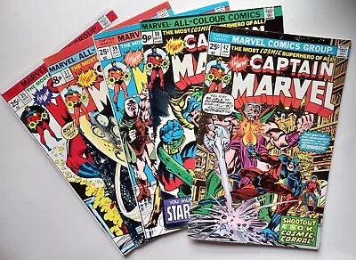 Buy Captain Marvel 35 37 39 40 42 Job Lot Five Issues Bundle Marvel Comics • 15.99£