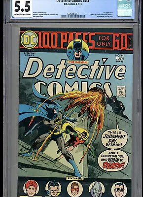 Buy Detective Comics 441 CGC 5.5 1st Harvey Bullock  • 119.17£