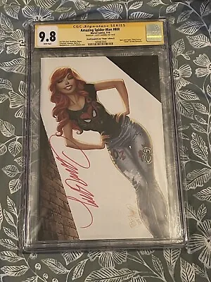 Buy Amazing Spider-Man 800 CGC 9.8 SIGNED CAMPBELL VIRGIN VARIANT • 375£