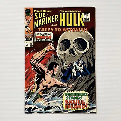 Buy Tales To Astonish Sub-Mariner & The Hulk #96 1967 FN Pence Copy • 30£