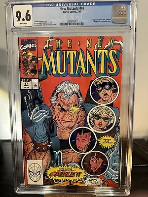 Buy New Mutants #87 (1990) 1st Print CGC 9.6 WP. 1st Appearance Cable, Stryfe • 197.89£