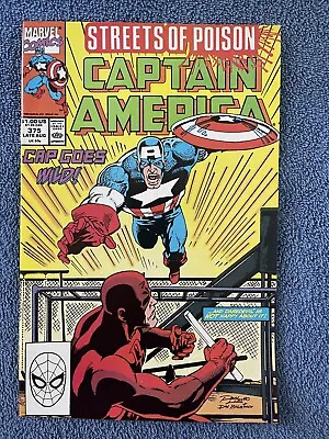 Buy CAPTAIN AMERICA #375 (Marvel, 1990) Streets Of Poison ~ Daredevil • 6.39£