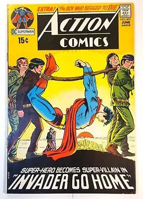 Buy Action Comics #401 W/ Superman Dc June 1971 F+ 6.5 Murphy Anderson Cover & Art • 10.39£